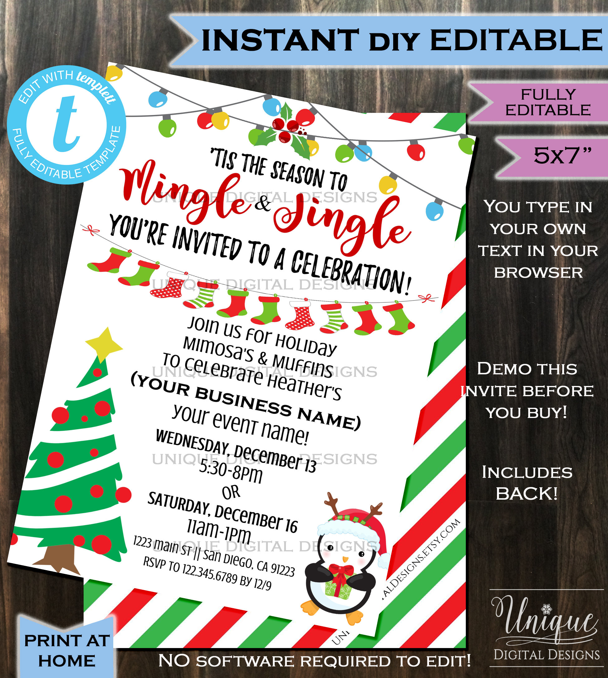 Rodan Fields Invitation Business Launch Party BBL Invite RF Etsy
