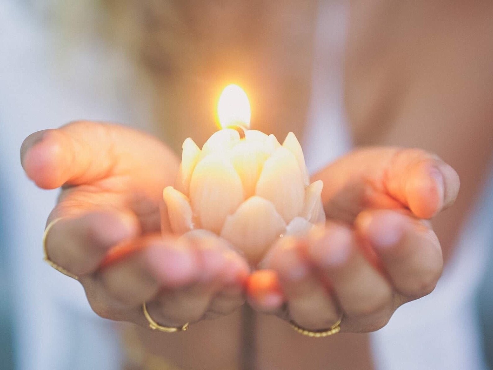 Lotus Flower Candle Meditation Candle Lotus Candle Zen Etsy