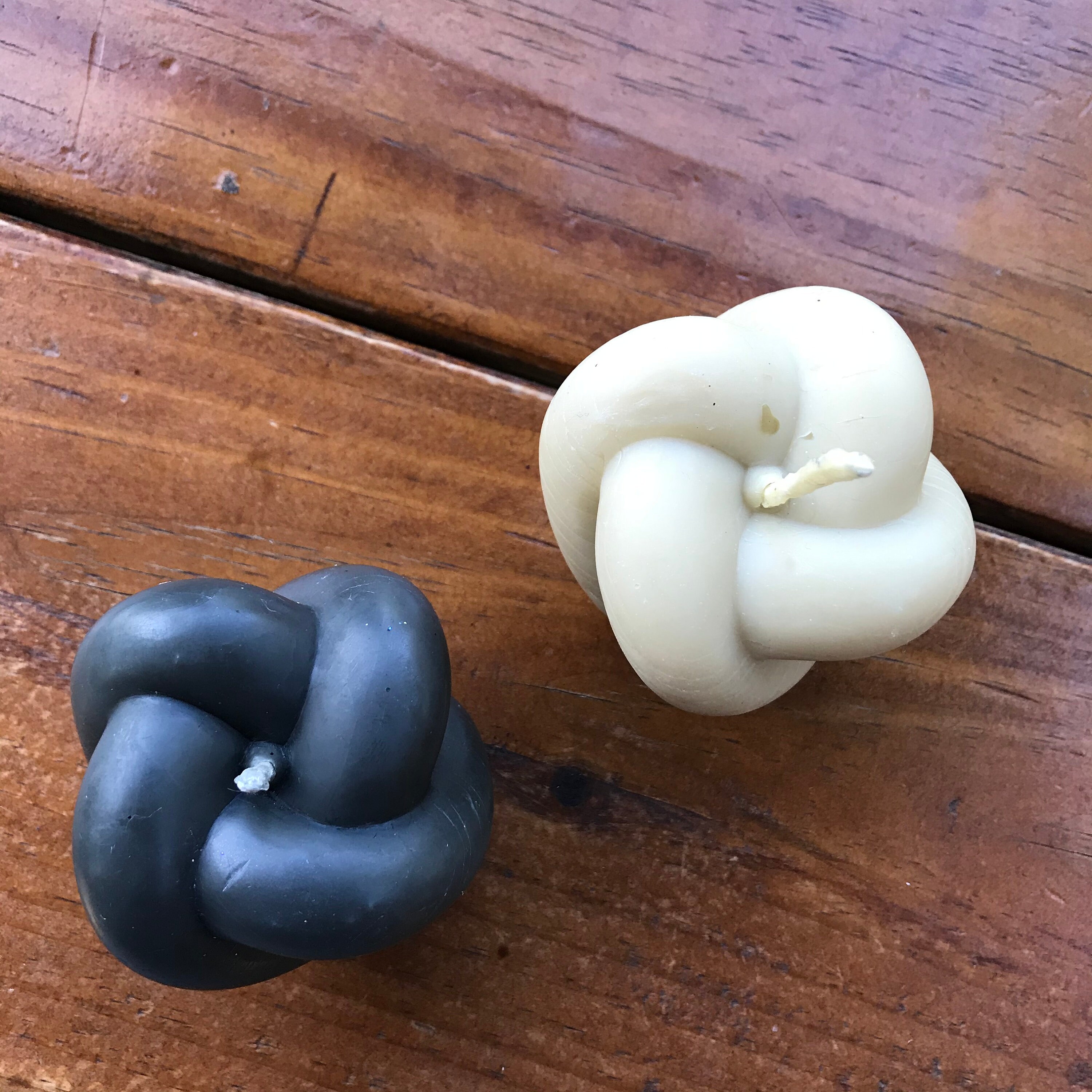 Beeswax Knot Knot Candle Celtic Knot Nautical Modern Etsy