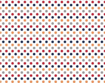 Polka Dot Cotton Fabric - Small Dots by Riley Blake Designs