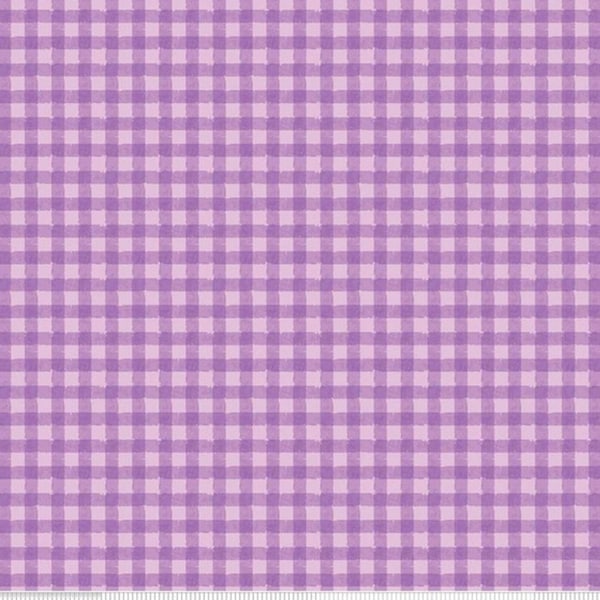 Lavender Gingham - Strength In Lavender Gingham Lavender by Riley Blake Designs - Quality Quilting Cotton, Gingham Print Fabric