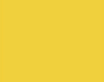 Y02 MAIZE lemon SPECTRUM Solid Plain Fabric Makower 100/% craft quilting cotton