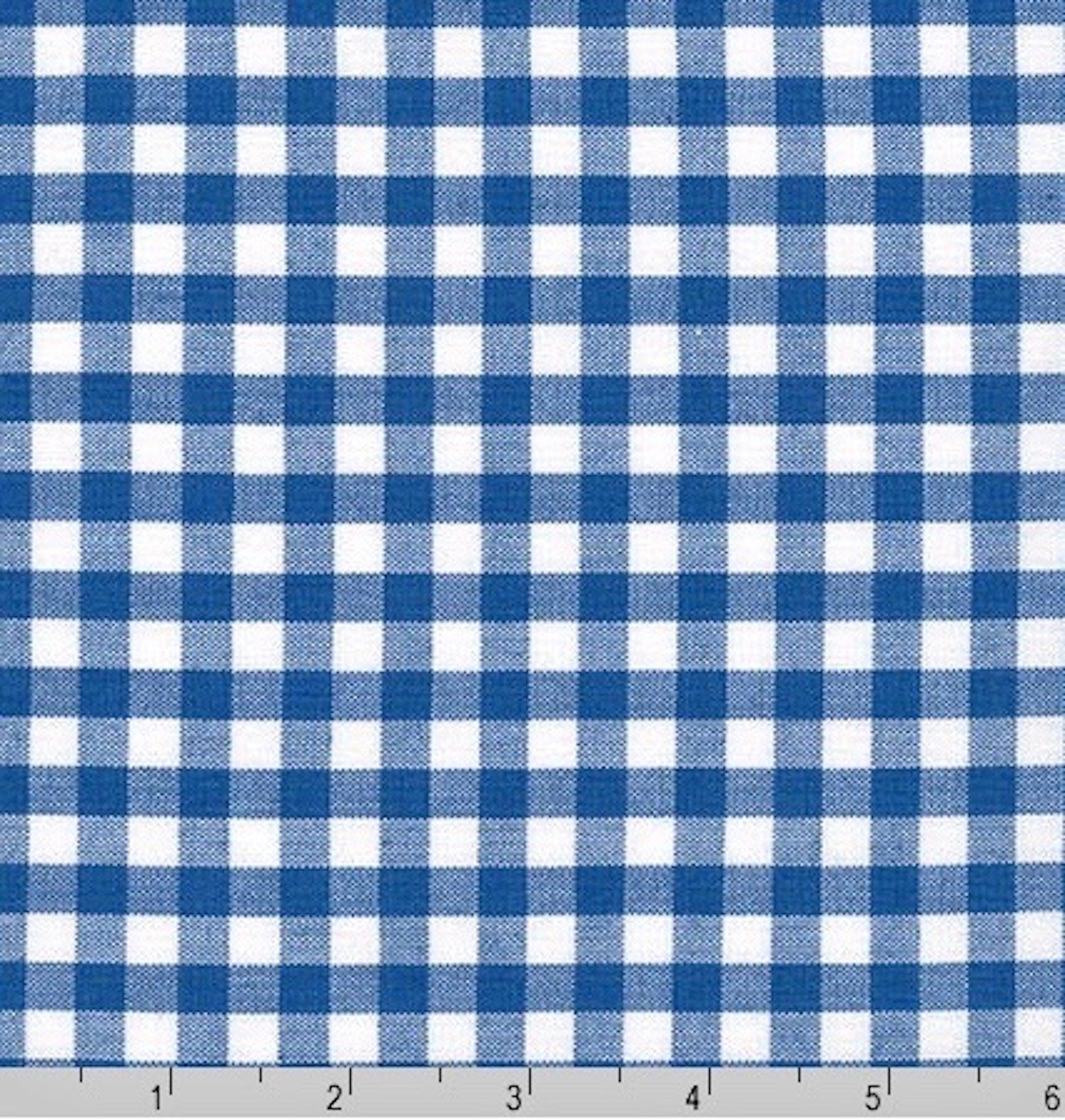 1/4 inch Royal Blue Gingham Fabric - 100% COTTON Fabric, Quilting Cotton  Fabric, Apparel Fabric - Carolina Gingham from Robert Kaufman C23