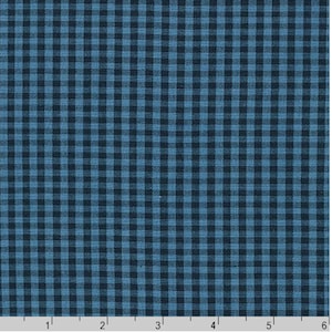 1/8 &quot;Indigo Carolina Gingham Stoff von Robert Kaufman - 100% BAUMWOLLE Stoff, Qualität Quilt Stoff. Bekleidungsstoff, (wählen Sie Ihre Schnittgröße) C2