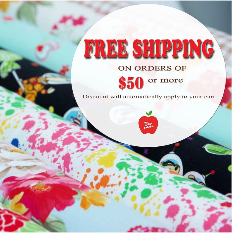 Purple Floral COTTON Fabric Flower Show Botanical Jewel Hampton Sprig