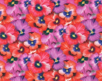 Floral Fabric - Spring Color from Robert Kaufman Collection - 100% COTTON Quilt Fabric, C18