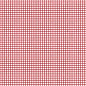 Petit tissu Vichy rouge - Gone Glamping Vichy rouge par Riley Blake Designs - Tissu Vichy imprimé rouge et blanc 1/8&quot; - 100 % coton