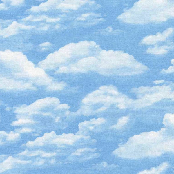 Sky by George McCartney - Quality Cotton Fabric - Quilting Fabric and Apparel Fabric -  Cotton by the Yard or Select Length