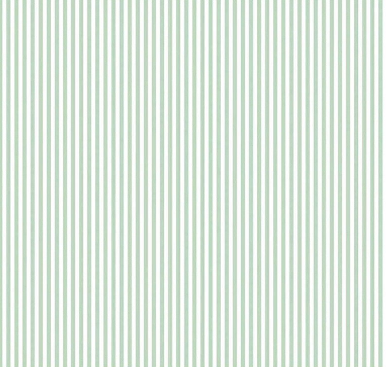 May include: A seamless pattern of alternating white and light green vertical stripes.