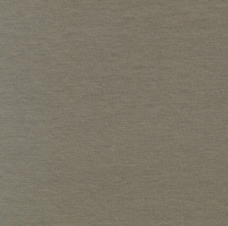 Taupe Jersey KNIT Fabric Knit Fabric by the Yard from Robert Kaufman Stretch Fabric Apparel Fabric