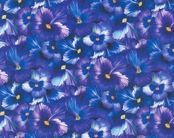 Jewel from Nature Studies Floral Cotton Fabric by Robert Kaufman