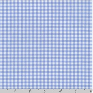 Periwinkle 1/8 &quot;Gingham Stoff - 100% BAUMWOLLE Stoff, Quilting Stoff - Carolina Gingham von Robert Kaufman - Bekleidungsstoff C6