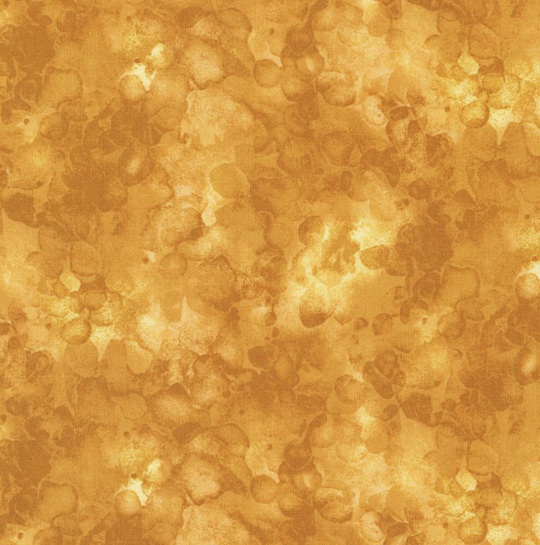 Butterscotch Cotton Fabric: Watercolor Texture by Kimberly Einmo - Etsy