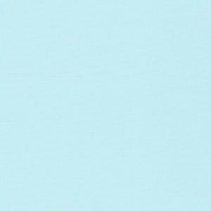 Baby Blauer Kona Baumwollstoff - Robert Kaufman Solids - 100% Quilting Baumwolle