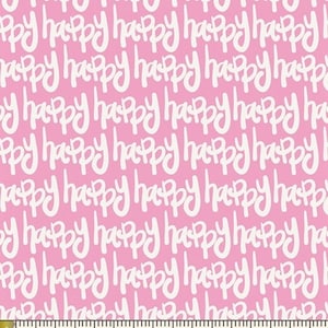 Happy Whisper JERSEY KNIT Fabric from Art Gallery Fabrics - Happy Fabric, Stretch Fabric, Cotton Jersey Knit, Leggings Fabric,Apparel Fabric