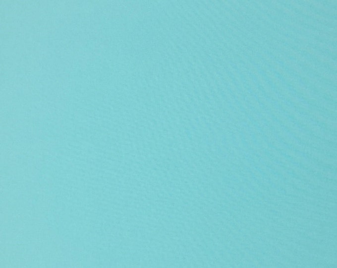 Turquoise Cotton Fabric, 100 Cotton, Plain Cotton, Fabric by the Yard