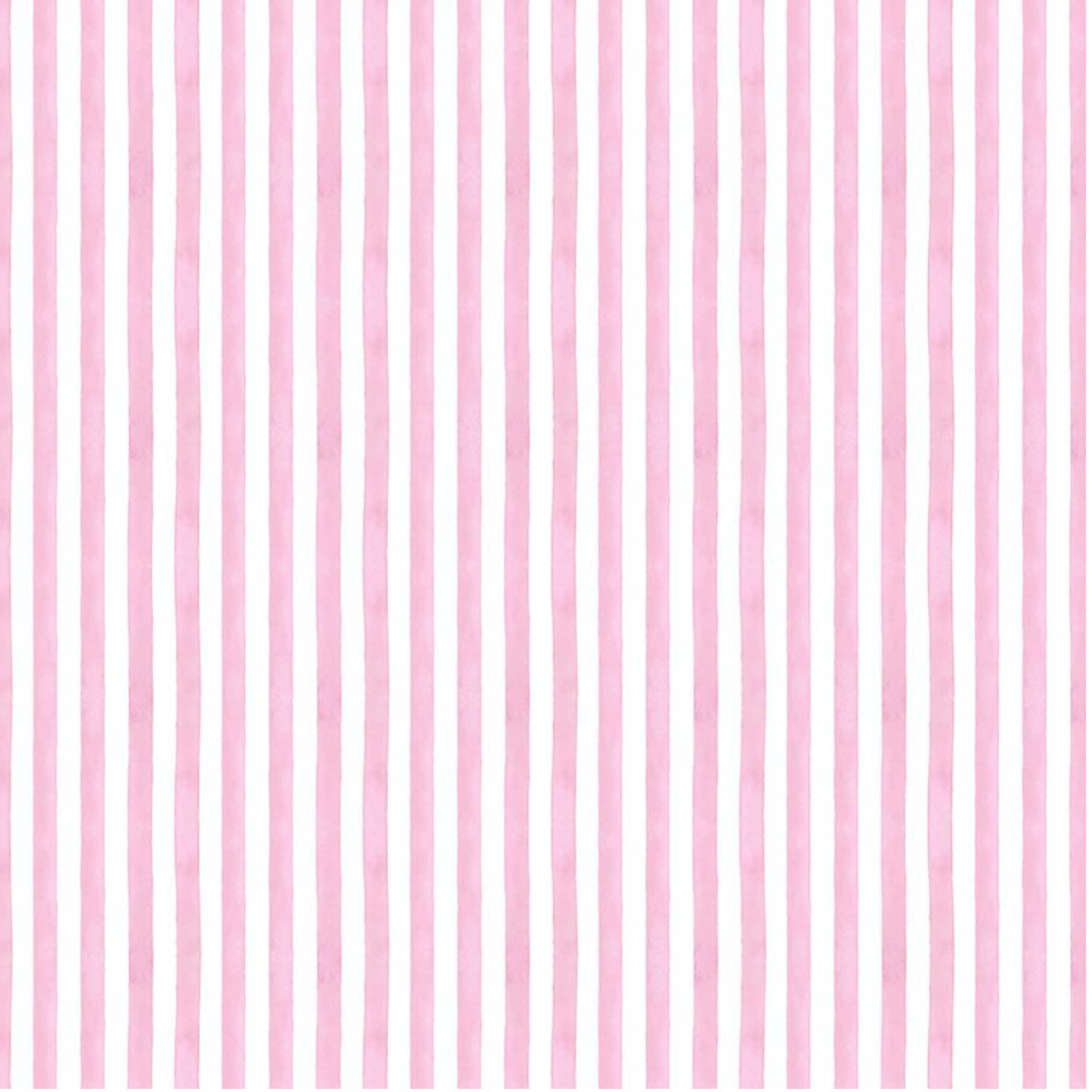 Hot Pink Stripes Fabric, Wallpaper and Home Decor