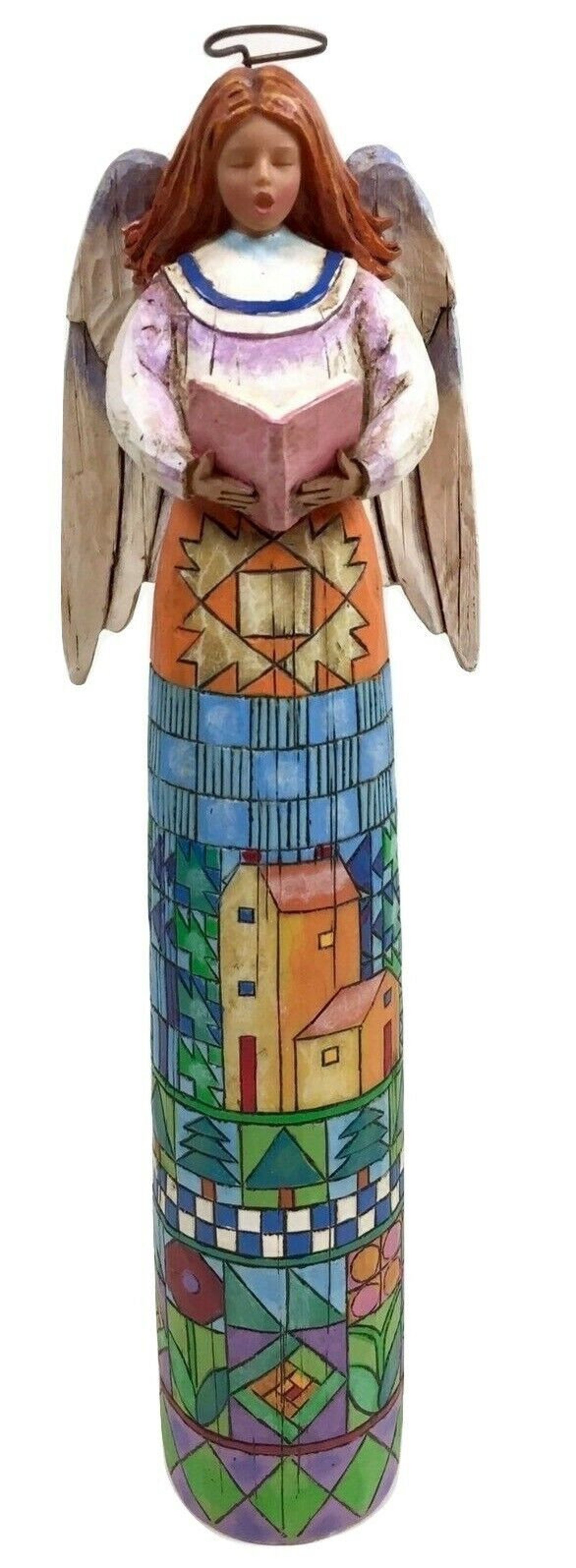 jim shore rotating angel