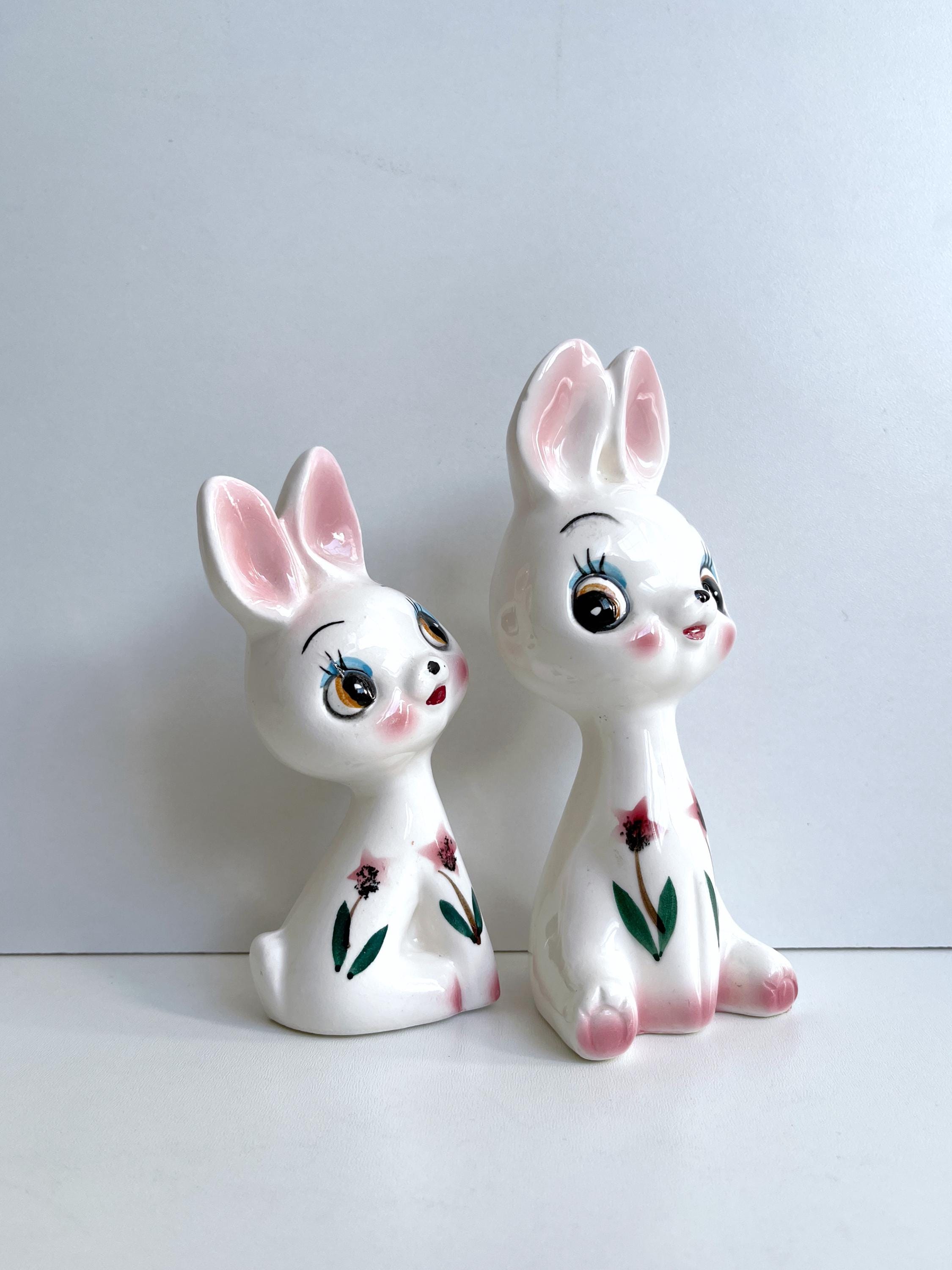 RARE 60s-70s Bunny Collectibles | Kawaii Big Eyed Bunnies Japan ...