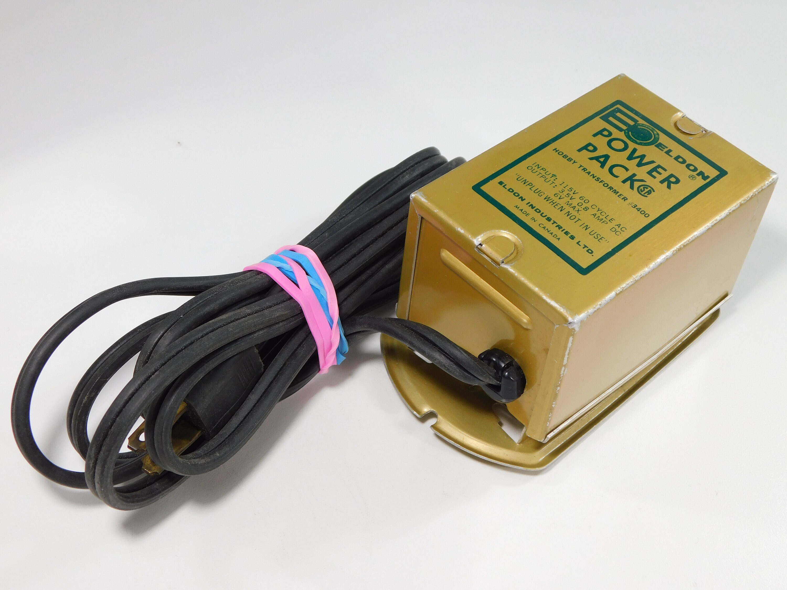 Eldon power pack Vintage Slot car Toy Transformer for Eldon Etsy