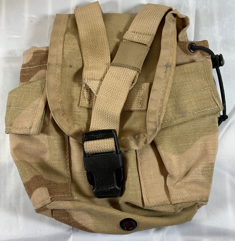 U.S. Army Surplus FLC Molle Tactical Vest With Canteen Pouch Etsy