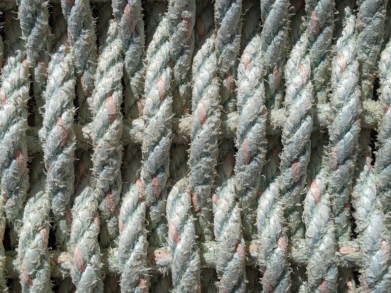 Recycled Gulf of Maine Lobster Rope Mat Handwoven Doormat Etsy