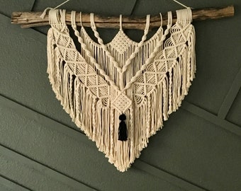 Large macrame wall hanging/ bohemian decor/ wall decor/ rustic/tassel