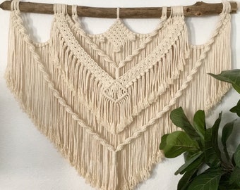 Large macrame wall hanging/bohemian decor/wall decor/handmade/rustic