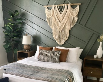 Large Macrame wall hanging/ above the bed/handmade/wall hanging/boho decor