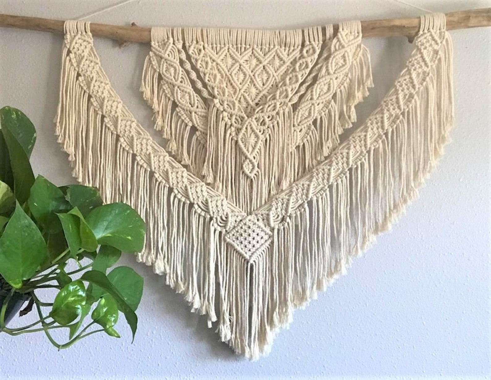 Extra Large Macrame Wall Hanging/ Boho Decor/ Wall Hanging/ Etsy