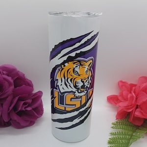 Football Tumbler – Game Day Drinkware, Sports Fan Gift, Insulated Stainless Steel Cup, Custom Team Colors