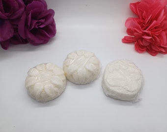 Jabón natural de leche de cabra / Pastilla artesanal sin perfume hecha a mano / Jabón de baño hidratante