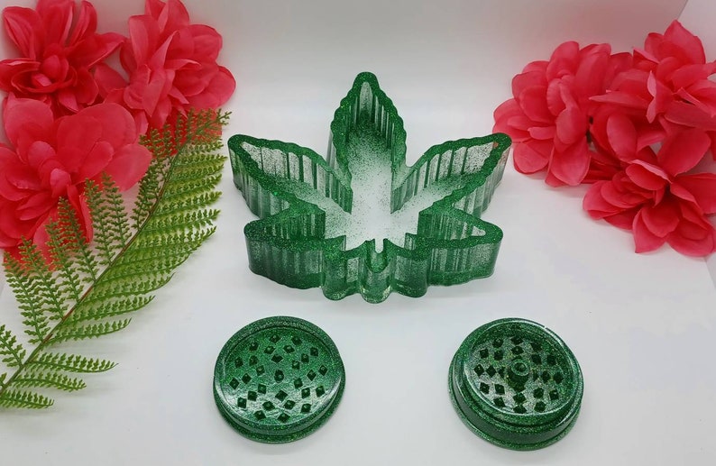 Ashtray and Grinder Etsy