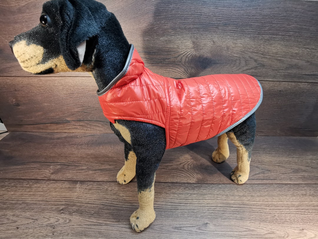 Dog Coat With Velcro Fastener, Dog Coat With Name, Dog Coat Water