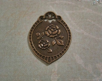 pendentif shabby chic couleur bronze