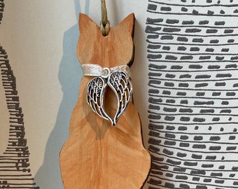 Ginger Tabby Cat Memorial Decoration, Tabby cat, Cat gift, Cat Ornament, Cat Lover Gift, Cat Owner Gift,personalised