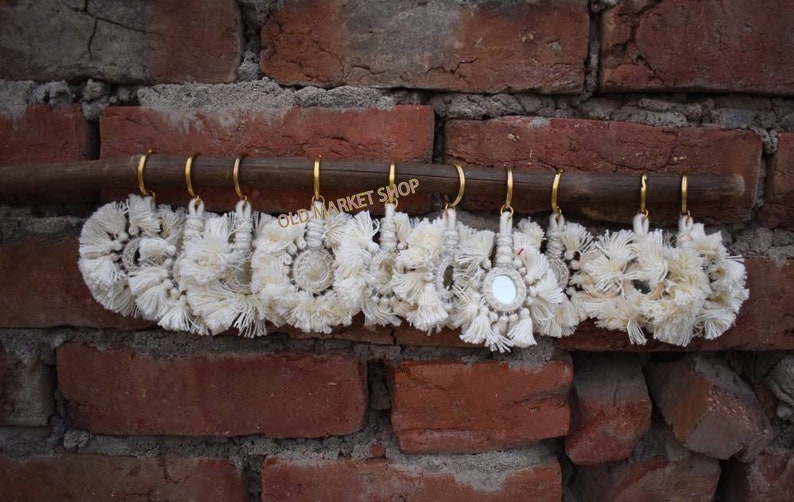 Maroon - Banjara Embroidery Handmade Keychain