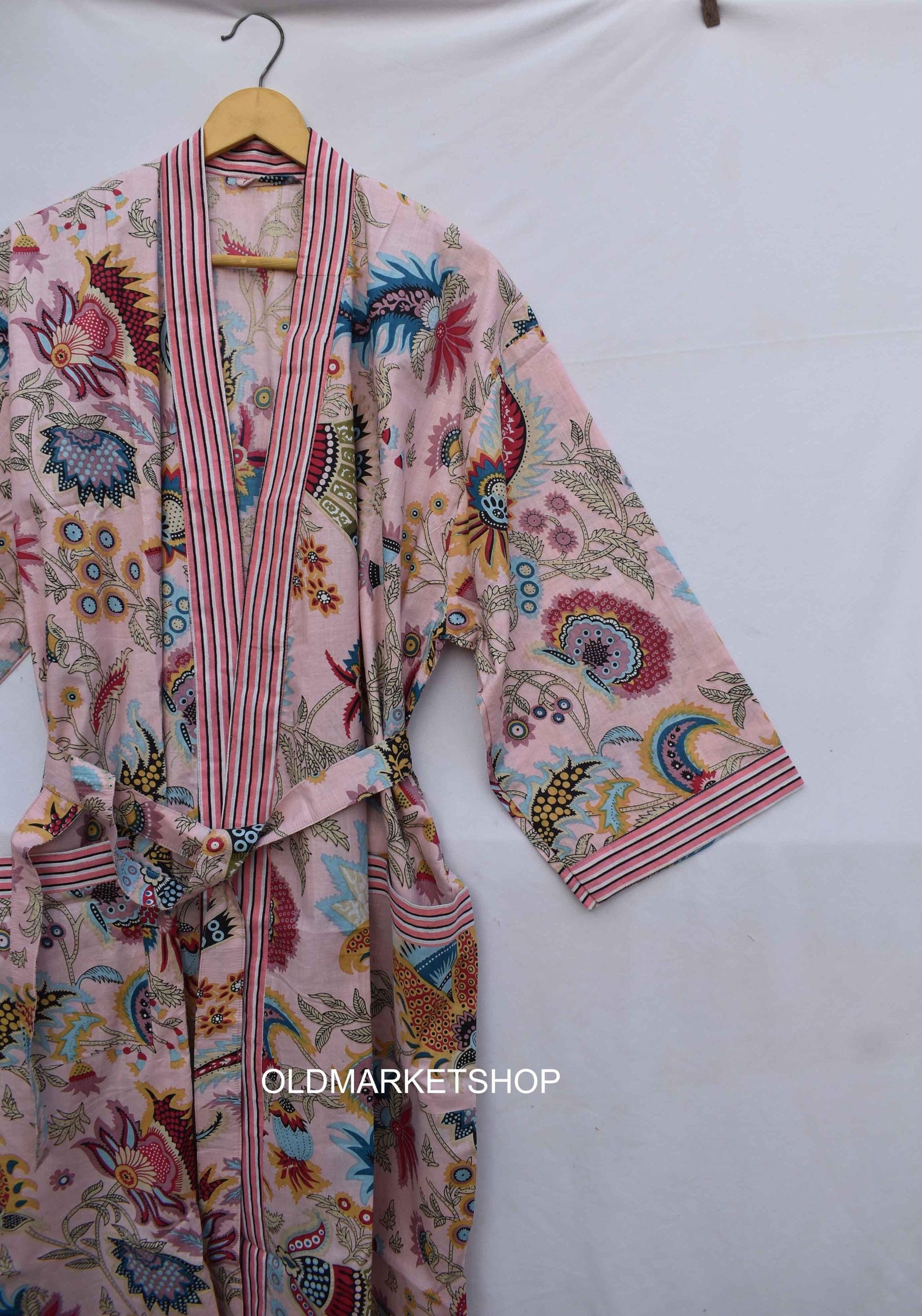 Chondon Robe 100% Cotton Kimono Robes Dress Women Men Wedding Bridesmaid Robe,shower ...