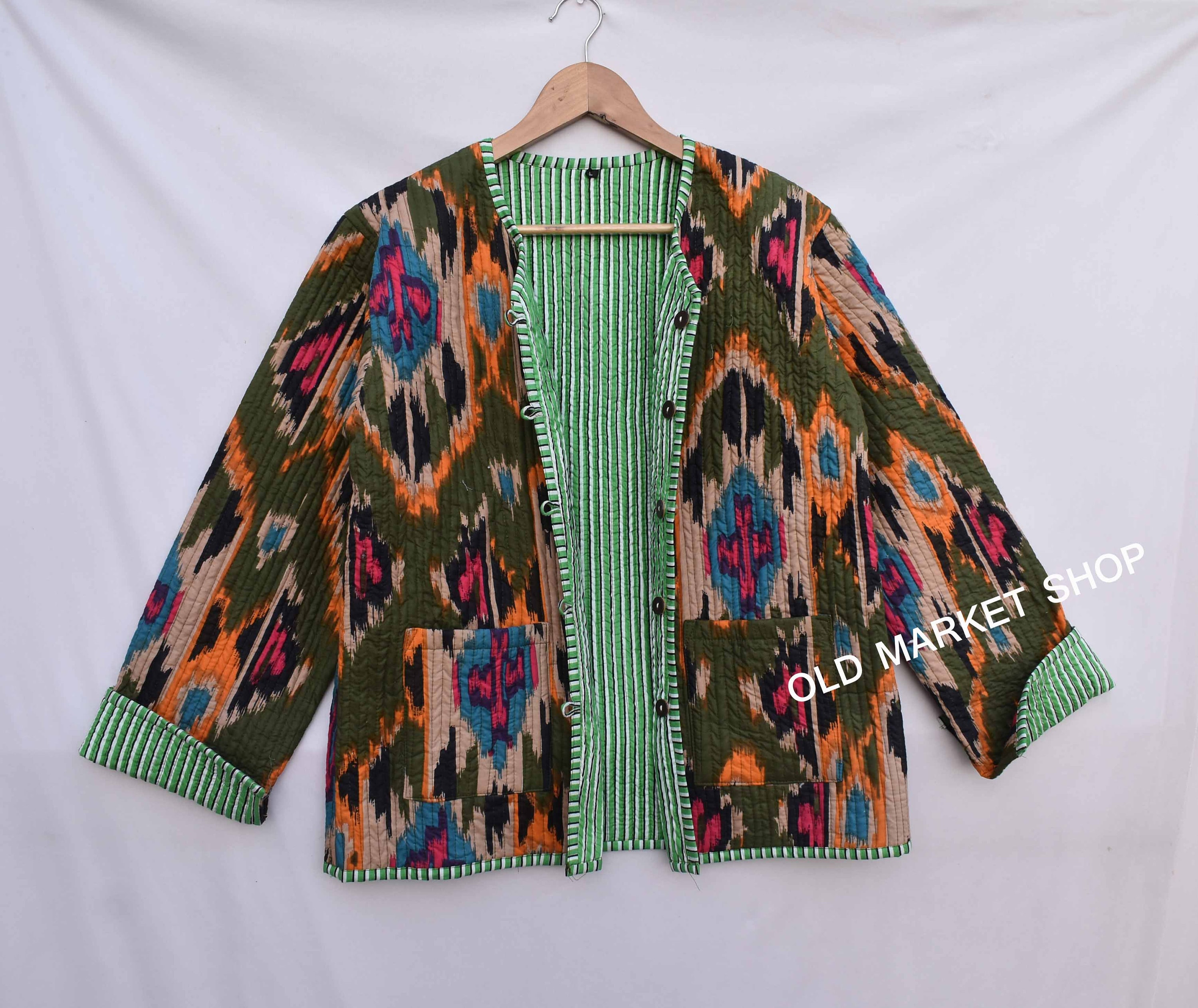 vintage whole pattern jacket セット Vintage 90's Atelier Kenzo Watanabe Motif Florals Design