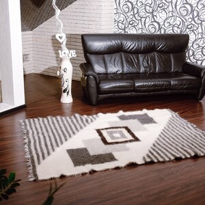Modern Rug Rug Area Rug Rugs Wool Rug Wool Area Rugs Modern Wool Rug Wool Floor Rug Woven Rug Natural Wool Rug Large Area Rug 5x7 Area Rug