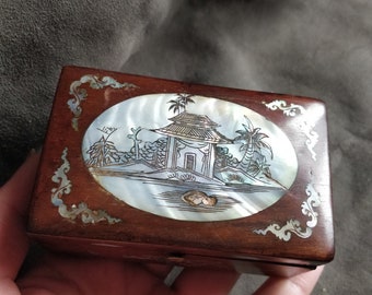 Chinese Inlay Box Etsy