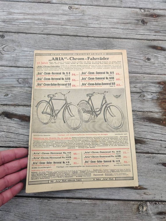 Catálogo bicicletas