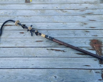 German Kaiserzeit reserve soldier pipe stem, reservistika, artillery, carved Canon, Pickelhaube, Kaiser wilhelm