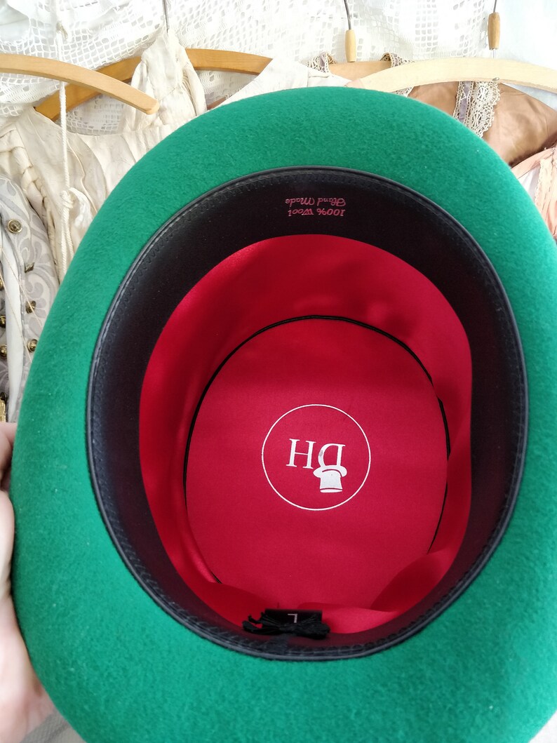vintage-green-top-hat-ring-master-hat-circus-hat-boudoir-etsy