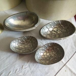 Collectible german chocolate mold, Easter egg, old patisserie metal mould, shabby chic, brocante decor , spring Kitchen decor