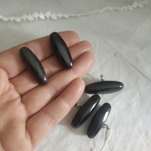 German wwi hussard toggle buttons, Hand carved black Horn for hussard dolman, tunic, pelisse, feldgrau, prussia, wk1