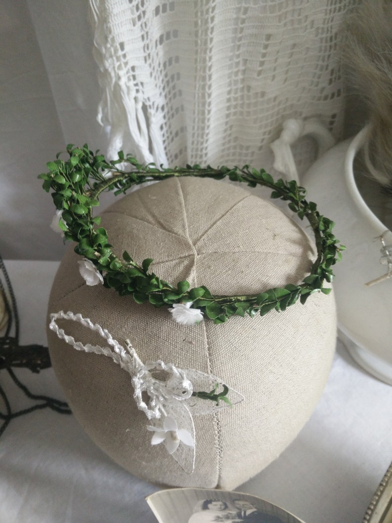 Deutsche Myrte Hochzeit Krone Vintage Myrte Diadem Braut Etsy.de