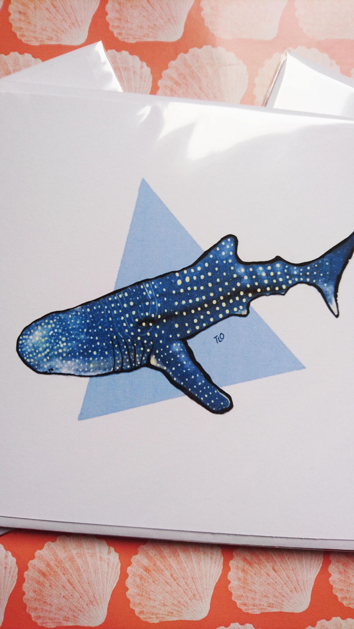 Whale Shark Gift Cards 3 in a Pack Etsy