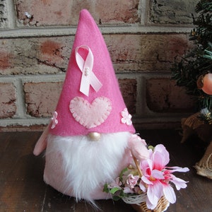 Breast Cancer Support Gnome