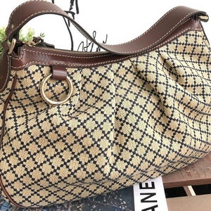 Vintage Gucci Suede GG Hobo Bag – OMNIA